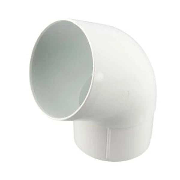 Coude Mâle/femelle 67°30 à Emboîter - CR6GT1B Blanc Nicoll - Pour Tube De Descente De Gouttière De 80 Mm 1 Coude Mâle/femelle 67°30 à Emboîter - CR6GT1B Blanc Nicoll - Pour Tube De Descente De Gouttière De 80 Mm