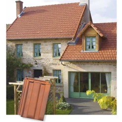 Wienerberger Tuile En Terre Cuite - Méga S - Emboîtement Grand Moule - Nuagé 5 Wienerberger Tuile En Terre Cuite - Méga S - Emboîtement Grand Moule - Nuagé -VMZinc Boutique 1 7