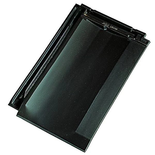 Wienerberger Tuile Terre Cuite à Onde Douce - Jura Nova - Emboîtement Grand Moule à Pureau Variable - Anthracite 1 Wienerberger Tuile Terre Cuite à Onde Douce - Jura Nova - Emboîtement Grand Moule à Pureau Variable - Anthracite