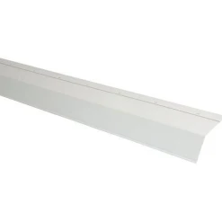 Nicoll Larmier De Gouttière à Clouer En PVC Traité Anti-UV - 180 X 2000 Mm - Blanc