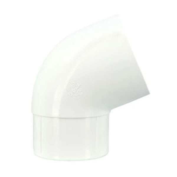Coude Mâle/femelle 67°30 à Emboîter - CR6GT1B Blanc Nicoll - Pour Tube De Descente De Gouttière De 80 Mm 2 Coude Mâle/femelle 67°30 à Emboîter - CR6GT1B Blanc Nicoll - Pour Tube De Descente De Gouttière De 80 Mm – Image 2