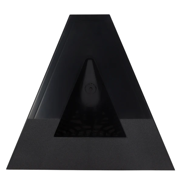 Nicoll Chatière De Ventilation Demi-ronde Sur Plage Trapézoïdale - Gris Anthracite 2 Nicoll Chatière De Ventilation Demi-ronde Sur Plage Trapézoïdale - Gris Anthracite – Image 2