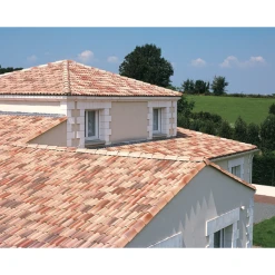 BMI Monier Tuile Béton Grand Moule à Fort Galbe - Plein Ciel - Silvacane Littoral - 42 X 33.2 Cm 11 BMI Monier Tuile Béton Grand Moule à Fort Galbe - Plein Ciel - Silvacane Littoral - 42 X 33.2 Cm -VMZinc Boutique 6