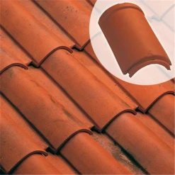 Edilians Faîtière/arêtier 1/2 Rond à Emboîtement