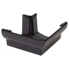 Angle Extérieur Nicoll Pour Gouttière - Angle 90° - Longueur 169 Mm - À Coller - Techtan - Gris Anthracite