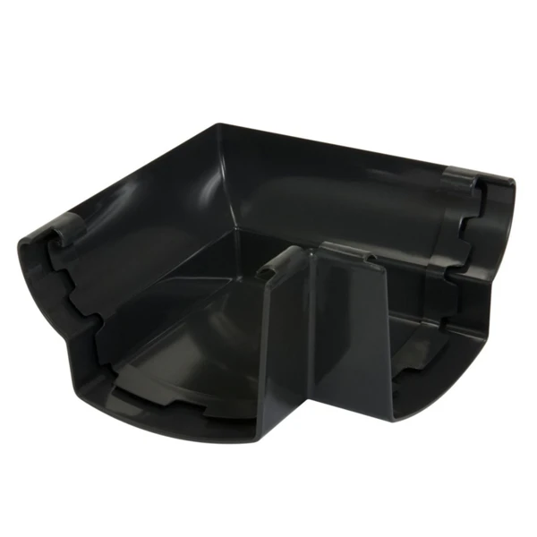 Angle Intérieur Nicoll Pour Gouttière - Angle 90° - Longueur 169 Mm - À Coller - Techtan - Gris Anthracite 1 Angle Intérieur Nicoll Pour Gouttière - Angle 90° - Longueur 169 Mm - À Coller - Techtan - Gris Anthracite