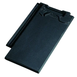 Wienerberger Tuile Plate En Argile - Vauban 2 Droite - Emboîtement Petit Moule à Pureau Plat - Ardoise