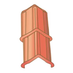 Terreal Arêtier Large à Emboîtement 32XL