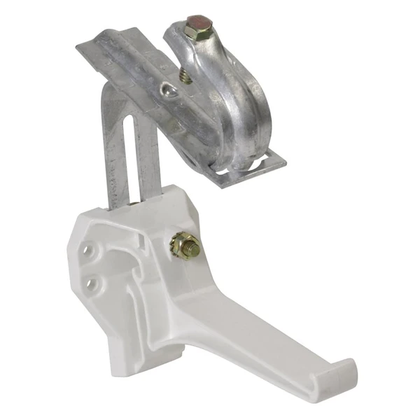 Crochet De Gouttière Ovation LG28 - Nicoll - Blanc 1 Crochet De Gouttière Ovation LG28 - Nicoll - Blanc