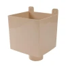 Boîte à Eaux De Gouttière Carrée Nicoll - Diamètre Du Tube 80 Mm - Techtan Sable