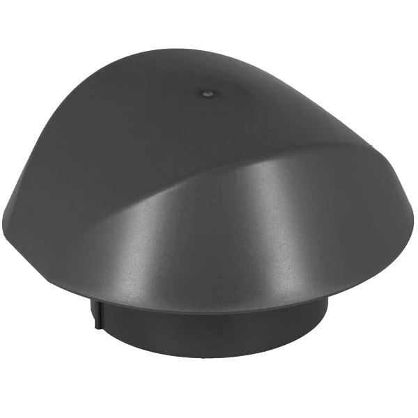 Chapeau De Ventilation Nicoll VVM10 Avec Moustiquaire - Ø 100 Mm - Anthracite 1 Chapeau De Ventilation Nicoll VVM10 Avec Moustiquaire - Ø 100 Mm - Anthracite