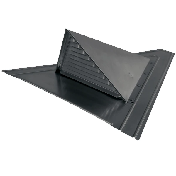 Chatière En Zinc Pour Couverture En Ardoise VMZINC Anthra-Zinc 1 Chatière En Zinc Pour Couverture En Ardoise VMZINC Anthra-Zinc