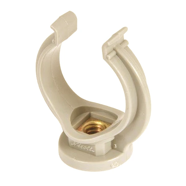 Collier Lyre Nicoll 5CA50GT Pour Tube De 50 Mm - Techtan Sable - Lot De 5 1 Collier Lyre Nicoll 5CA50GT Pour Tube De 50 Mm - Techtan Sable - Lot De 5