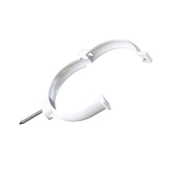 Collier De Fixation MEP CAV80 Pour Tuyau De 80 Mm - PVC Blanc