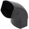 Coude à 67° Nicoll CM6GT Pour Tube De Descente De 105 X 76 Mm - Anthracite