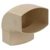 Coude à 87° Nicoll CM8GT Pour Tube De Descente De 105 X 76 Mm - Sable