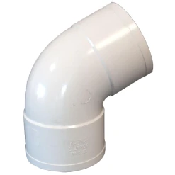 Coude Femelle-femelle à 67° MEP CFF67 Pour Tuyau 80 Mm - PVC Blanc