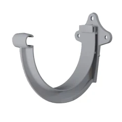 Crochet De Gouttière Demi-ronde MEP GD25 - PVC Gris