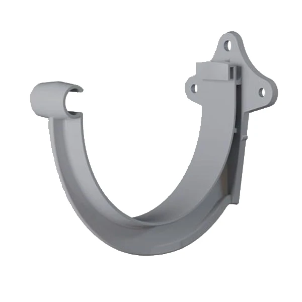 Crochet De Gouttière Demi-ronde MEP GD25 - PVC Gris 1 Crochet De Gouttière Demi-ronde MEP GD25 - PVC Gris