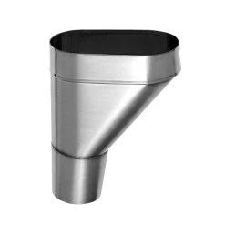 Cuvette De Branchement En Zinc Rheinzink Pour Descente De {9588:Diamètre}}