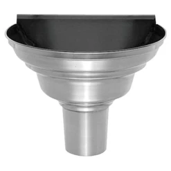 Rheinzink Cuvette Demi-ronde De Face En Zinc