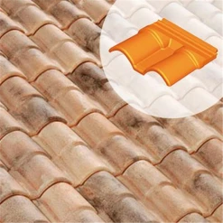 Terreal Double Rive Sous Faîtière 3/4 Pur. R.Canal