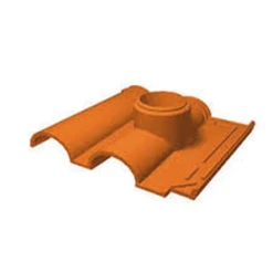 Terreal Tuile à Douille - Romane Réno 65RR - Diamètre 150 Mm - Rouge -VMZinc Boutique douilleromanerenod150 819706