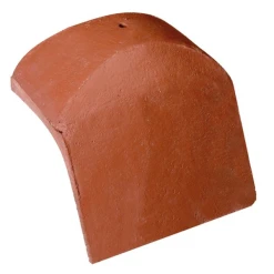 BMI Monier Ecusson De Début En Béton Pour Tuile De Rive Ronde Plein Ciel - Dune Sable - 18 X 14 Cm