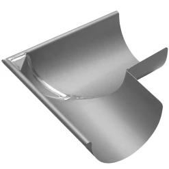 Rheinzink Équerre Soudée Extérieure En Zinc Pour Gouttière De 250 MM