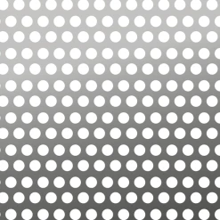 Feuille De Zinc Perforée Pour Bardage VMZINC Naturel - 1,00x2,00 MM - épaisseur 0,8 MM