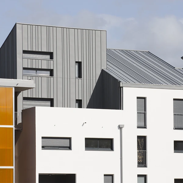 Feuille De Zinc VMZINC - Aspect Quartz-Zinc - 1,00x2,00 MM - épaisseur 0,65 MM 5 Feuille De Zinc VMZINC - Aspect Quartz-Zinc - 1,00x2,00 MM - épaisseur 0,65 MM – Image 5