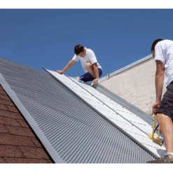 Feuille De Zinc VMZINC - Aspect Anthra-Zinc - 1,00x2,00 MM - épaisseur 0,65 MM -VMZinc Boutique feuilles