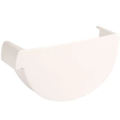Fond Droit Nicoll FD29 Pour Gouttière Vodalis LG29 - Blanc
