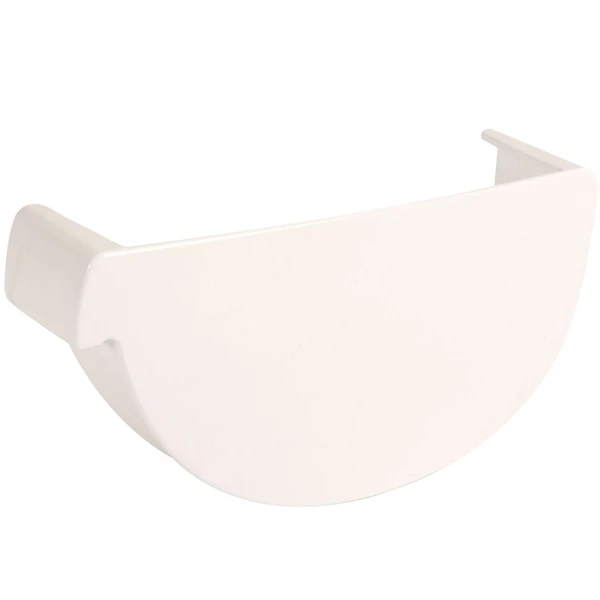 Fond Droit Nicoll FD29 Pour Gouttière Vodalis LG29 - Blanc 1 Fond Droit Nicoll FD29 Pour Gouttière Vodalis LG29 - Blanc