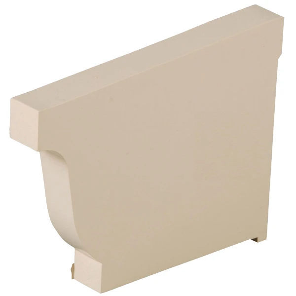 Fond De Gouttière Droit Nicoll FD30 Pour Gouttière LG30 - Sable 1 Fond De Gouttière Droit Nicoll FD30 Pour Gouttière LG30 - Sable