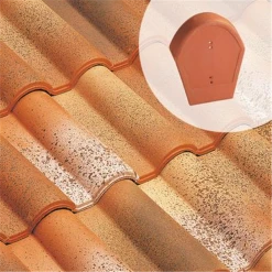 Edilians Fronton 90° Grand Modèle P/ Faîtière à Pureau Variable (814)