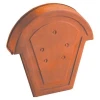 Edilians Fronton Pour Faîtière 1/2 Rond 807