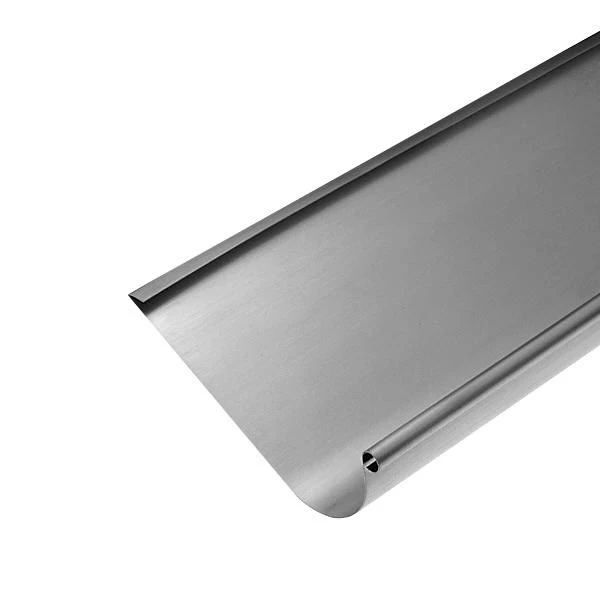 Gouttière Havraise En Zinc Naturel Rheinzink 333 MM - ép. 0.65 MM - 4 M 1 Gouttière Havraise En Zinc Naturel Rheinzink 333 MM - ép. 0.65 MM - 4 M
