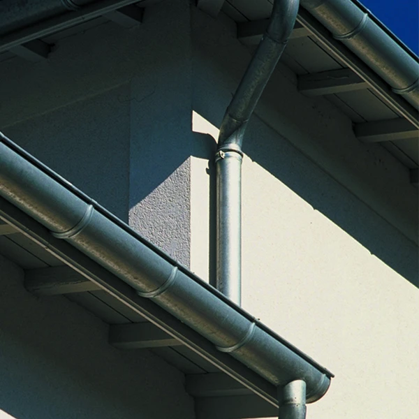 Gouttière Lyonnaise En Zinc Naturel VMZINC - 333 MM - ép. 0,65 MM - 4 M 3 Gouttière Lyonnaise En Zinc Naturel VMZINC - 333 MM - ép. 0,65 MM - 4 M – Image 3