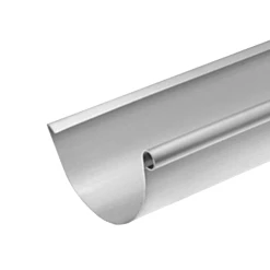 Gouttière Lyonnaise En Zinc Naturel VMZINC - 333 MM - ép. 0,65 MM - 4 M