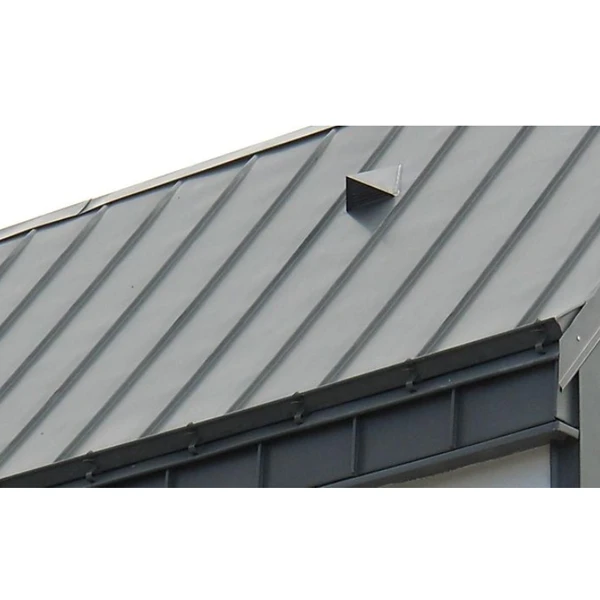 Rheinzink Gouttière Nantaise En Zinc Avec Pince - Développé 333 MM - 4 M 2 Rheinzink Gouttière Nantaise En Zinc Avec Pince - Développé 333 MM - 4 M – Image 2