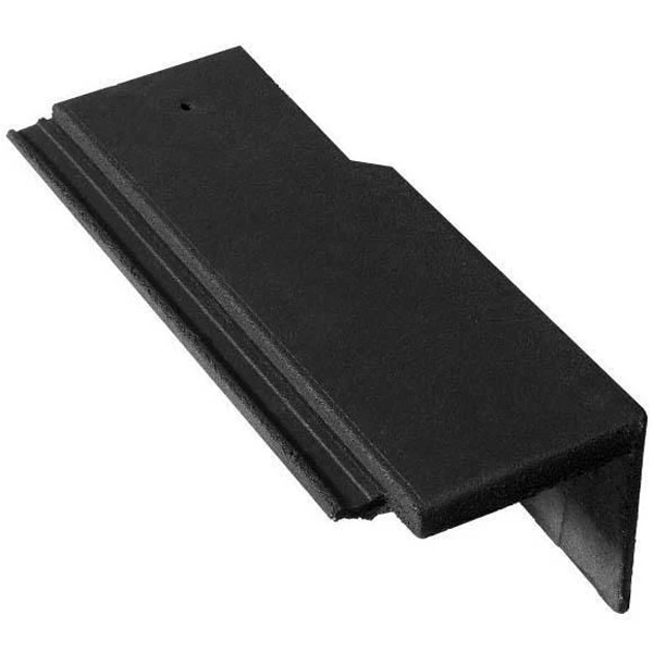 BMI Monier Demi-tuile De Rive Universelle Droite En Béton - Nobilee - Graphite - 42 X 14.5 Cm 1 BMI Monier Demi-tuile De Rive Universelle Droite En Béton - Nobilee - Graphite - 42 X 14.5 Cm