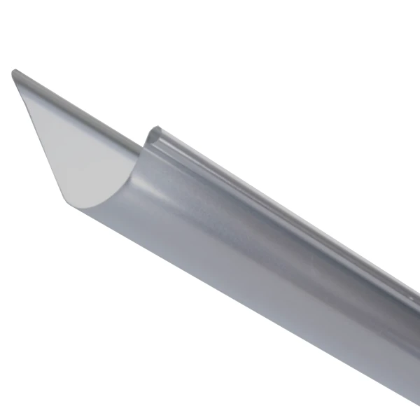 Gouttière Havraise En Zinc Naturel VMZINC - 333 MM - ép. 0,65 MM - 4 M 3 Gouttière Havraise En Zinc Naturel VMZINC - 333 MM - ép. 0,65 MM - 4 M – Image 3