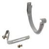 Kit De Crochet De Gouttière Demi-ronde Nicoll Avec étrier - Longueur 25 Mm - À Visser - Tachtan - Gris