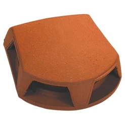 Edilians Lanterne Bi-section 1007 Pour Toiture - Ø 126/160 Mm - Section Aération 259 Cm² - Flammé Rustique