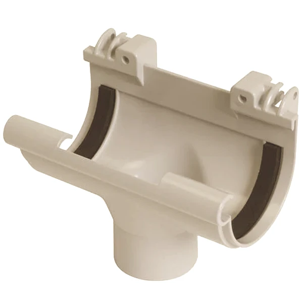 Naissance Nicoll NC16 Pour Gouttière LG16 Et Tube De 50 Mm - Sable 1 Naissance Nicoll NC16 Pour Gouttière LG16 Et Tube De 50 Mm - Sable