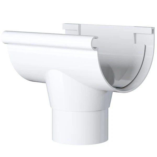 Naissance Centrale à Coller MEP 25NCC Pour Gouttière GD25 - PVC Blanc 4 Naissance Centrale à Coller MEP 25NCC Pour Gouttière GD25 - PVC Blanc – Image 4