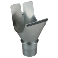 VMZINC Naissance En Zinc à Agrafer - Développé 25 Demi Ronde - Boudin - Diamètre