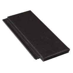 BMI Monier Demi-tuile Béton - Nobilee - Noir - 42 X 18.5 Cm