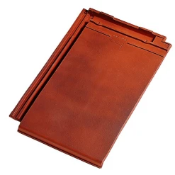 Wienerberger Tuile Terre Cuite Aspect Plat - Actua - Emboîtement Grand Moule à Pureau Variable - Nuagé